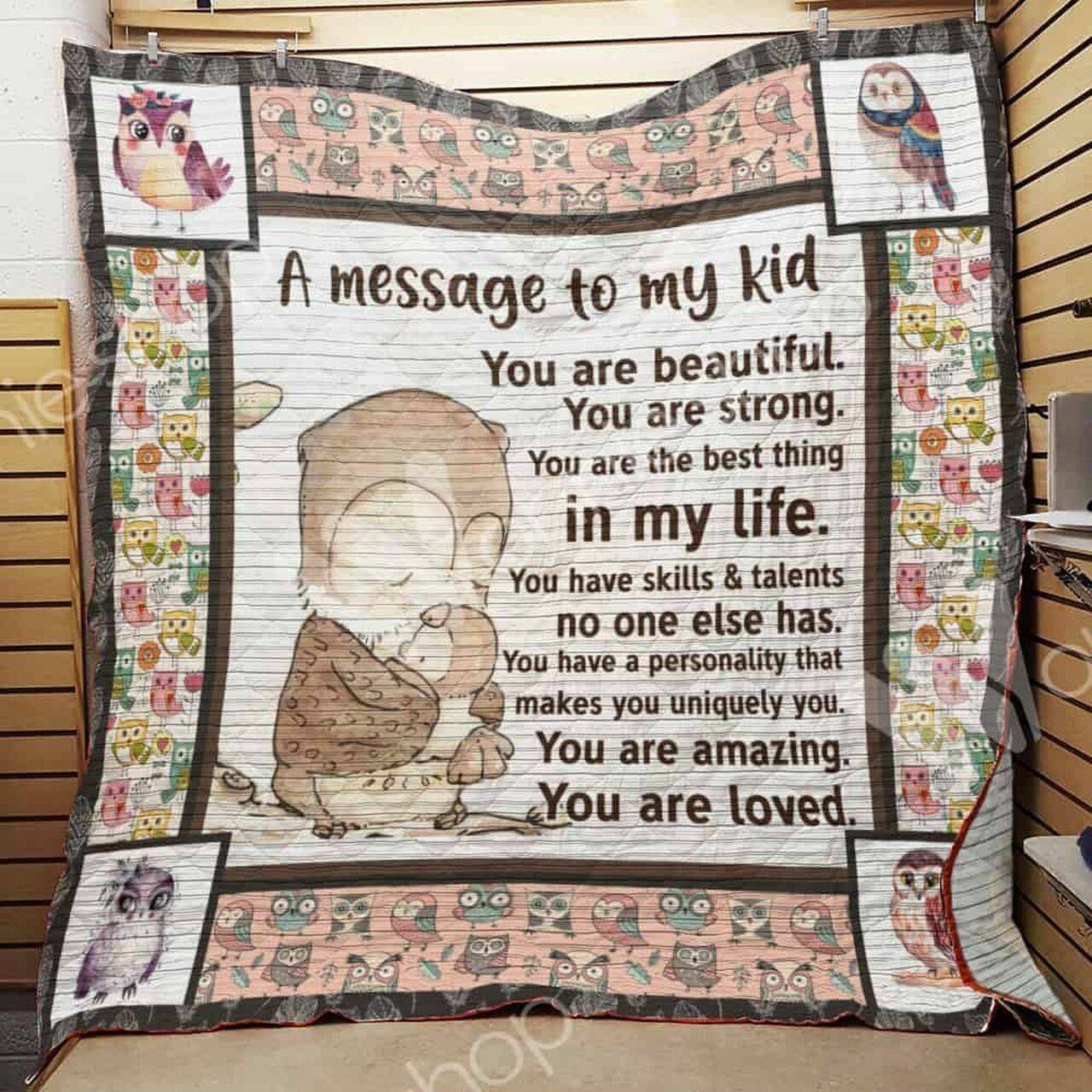 Owl Quilt Pgd and Home Decor