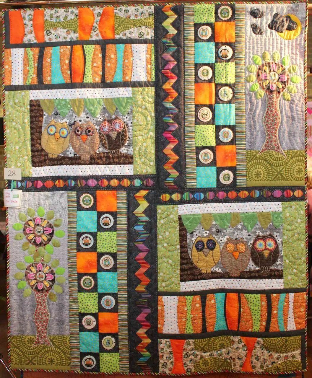 Owl Quilt Tdhis and Home Decor