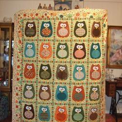 Owl Quilt Tdhit and Home Decor