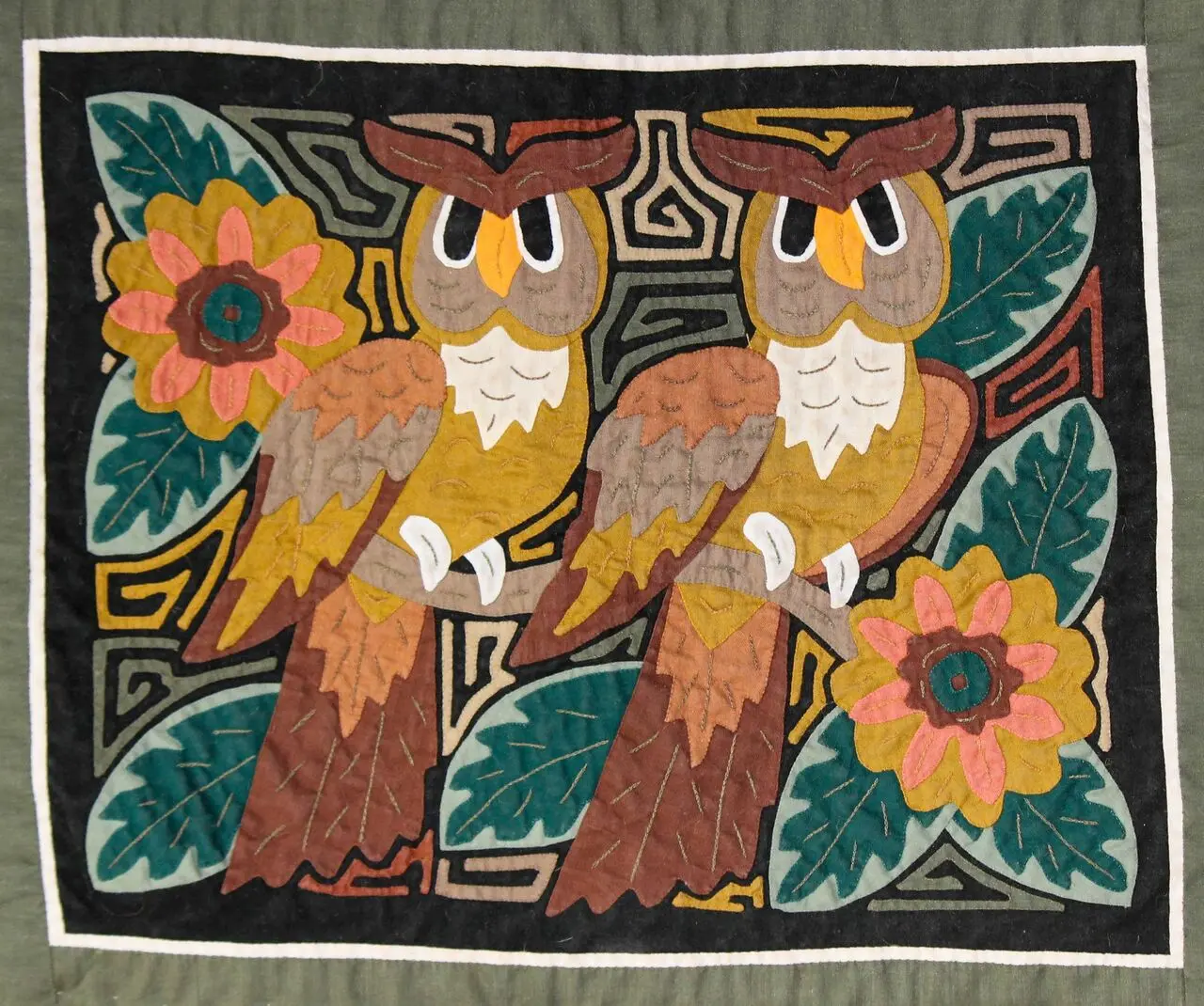 Owl Quilt Tdhjf and Home Decor
