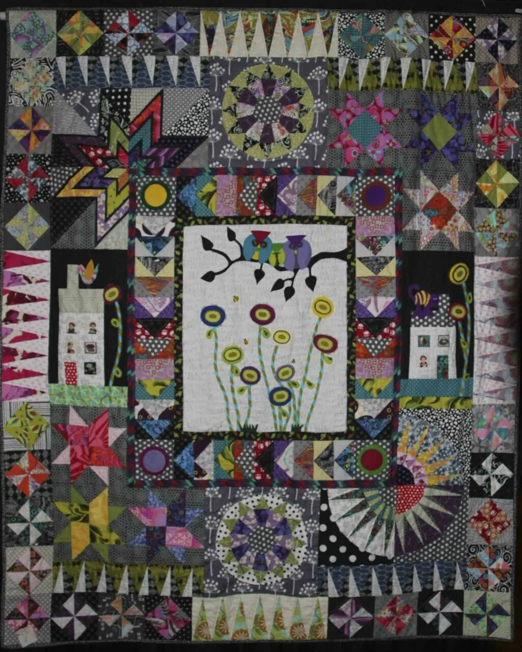 Owl Quilt Tdhpk and Home Decor