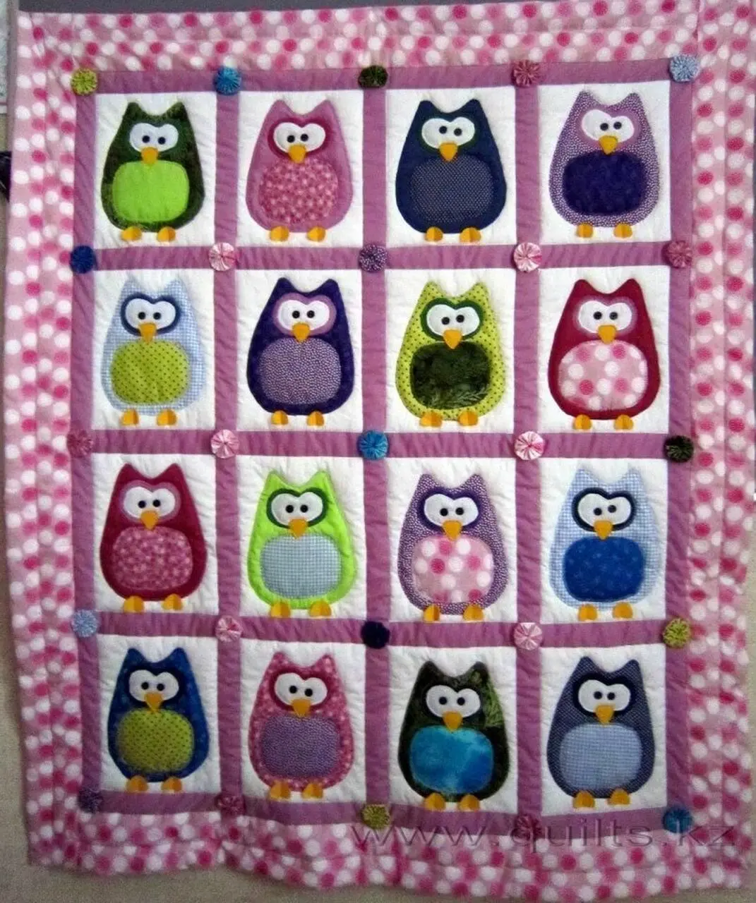 Owl Quilt Tdhqk and Home Decor