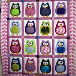 Owl Quilt Tdhqk and Home Decor