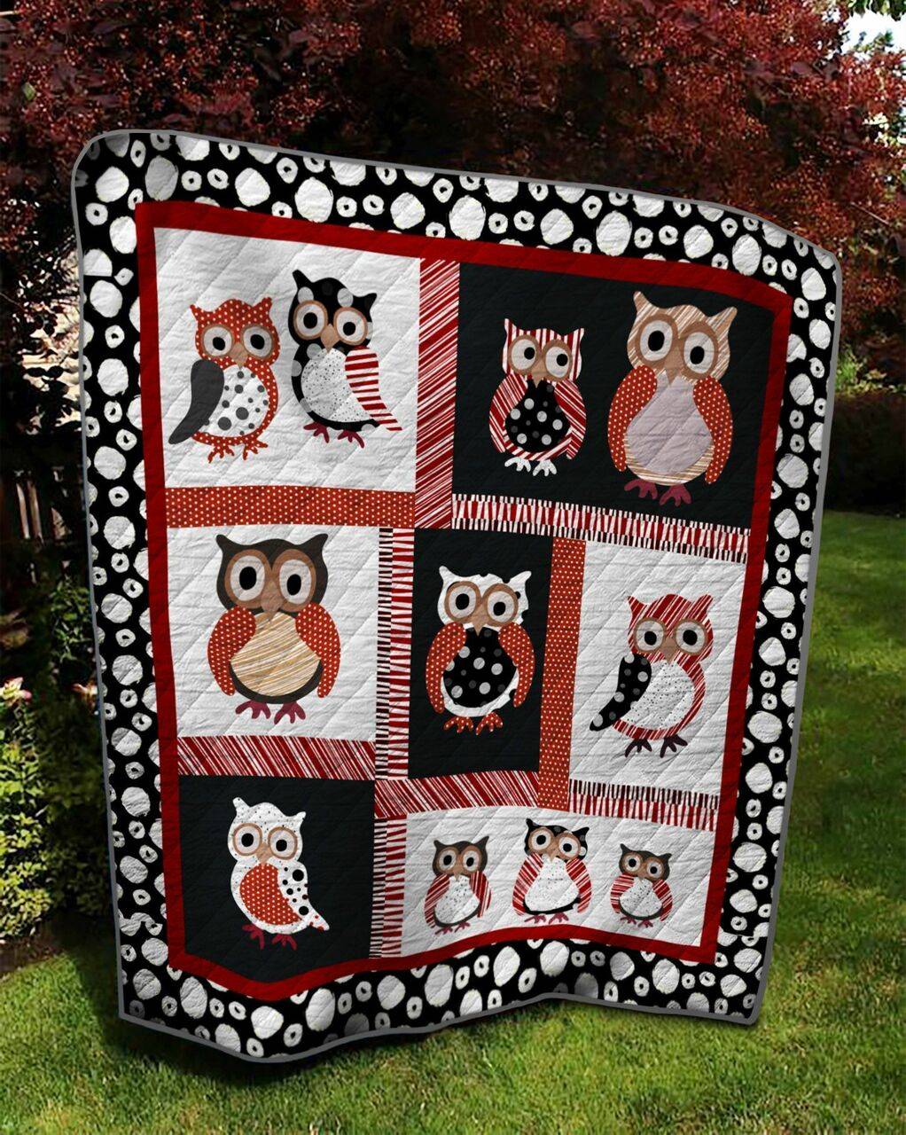 Owl Quilt Tdhud and Home Decor