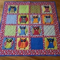 Owl Quilt Tdhxb and Home Decor