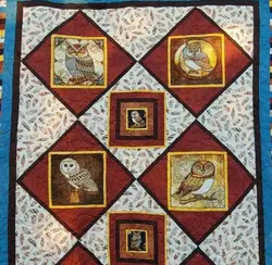 Owl Quilt Tdhxf and Home Decor