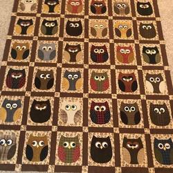 Owl Quilt Tdhxs and Home Decor
