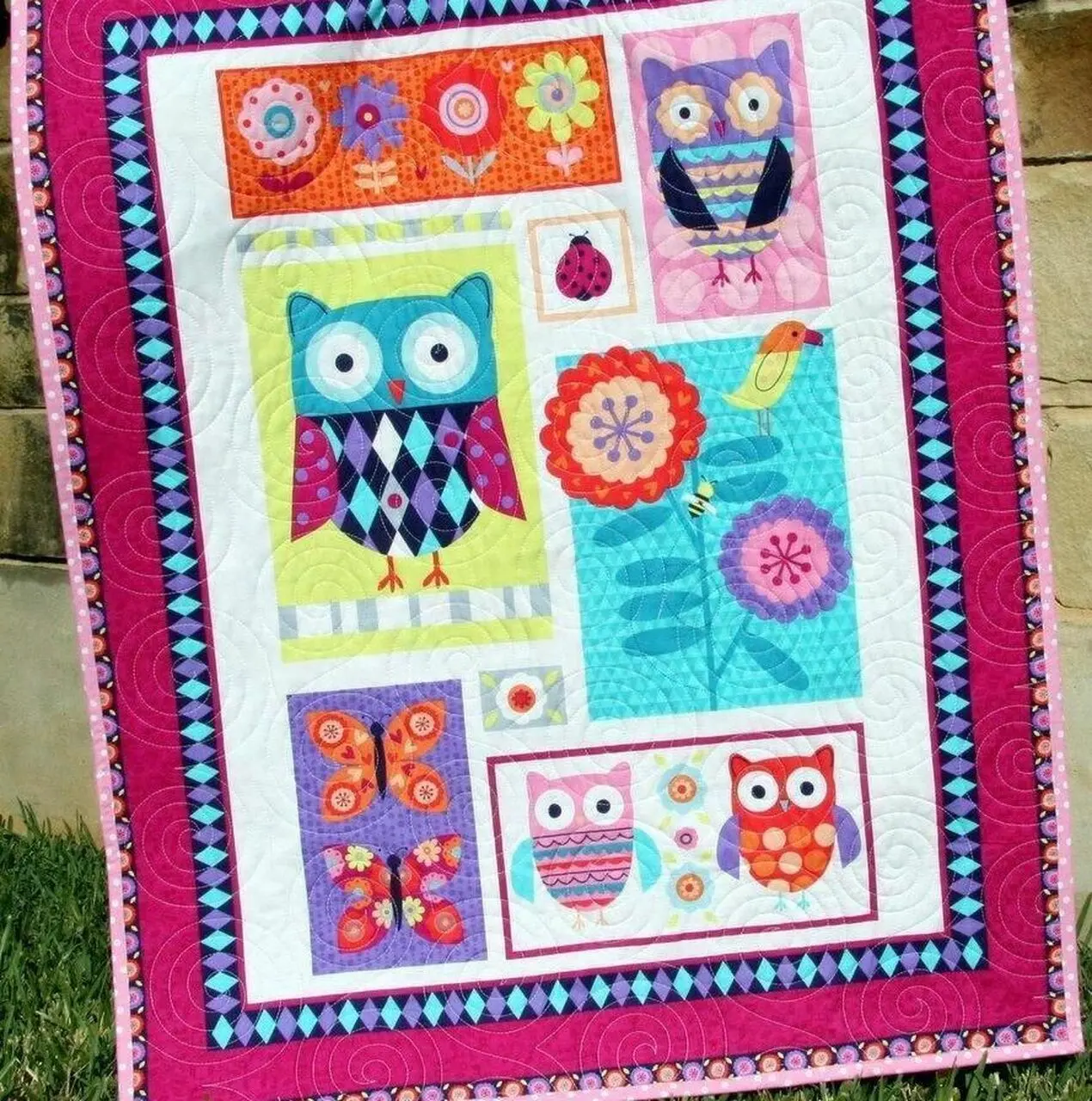 Owl Quilt Tdhyo and Home Decor