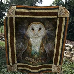 Owl Quilt V14 Design By Exrain and Home Decor