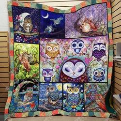 Owl Really Cute Ah Quilt Derqeq and Home Decor