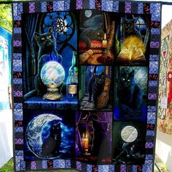 Owl Run The World Quilt Blanket Dhc020120971Td and Home Decor