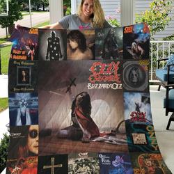 Ozzy Osbourne Quilt Blanket  and Home Decor