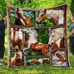 Paint Horse Cl05100070Mdq Quilt Blanket and Home Decor