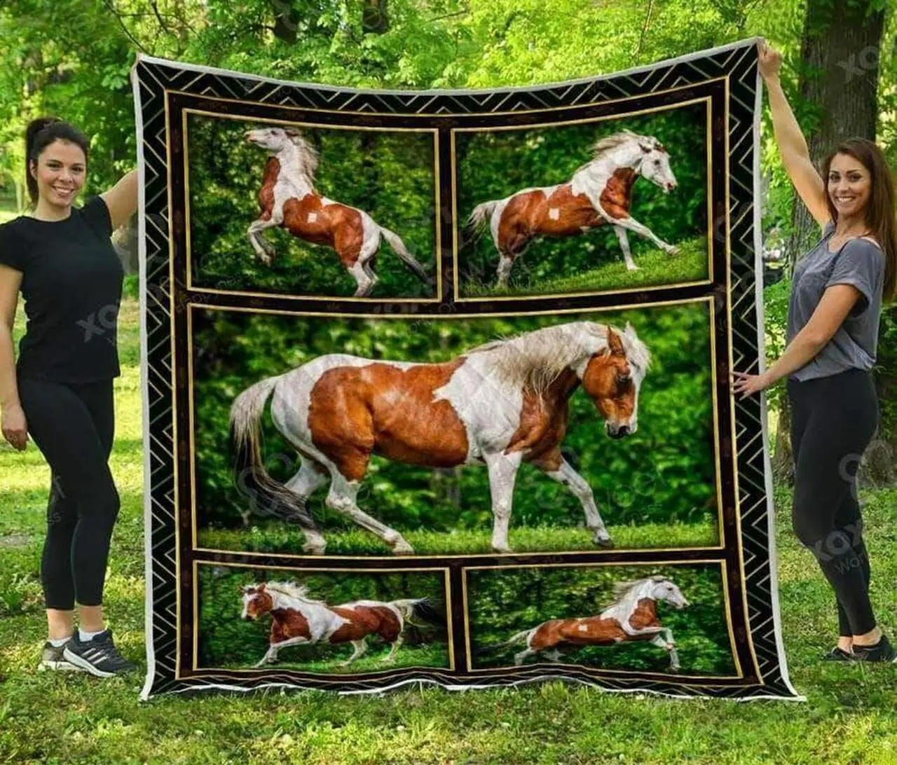 Paint Horse Quilt 2 Quilt and Home Decor