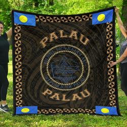 Palau Polynesian Quilt Gold Love Style J11 Quilt  Quilt and Home Decor