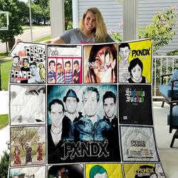 Panda Band Quilt Blanket and Home Decor