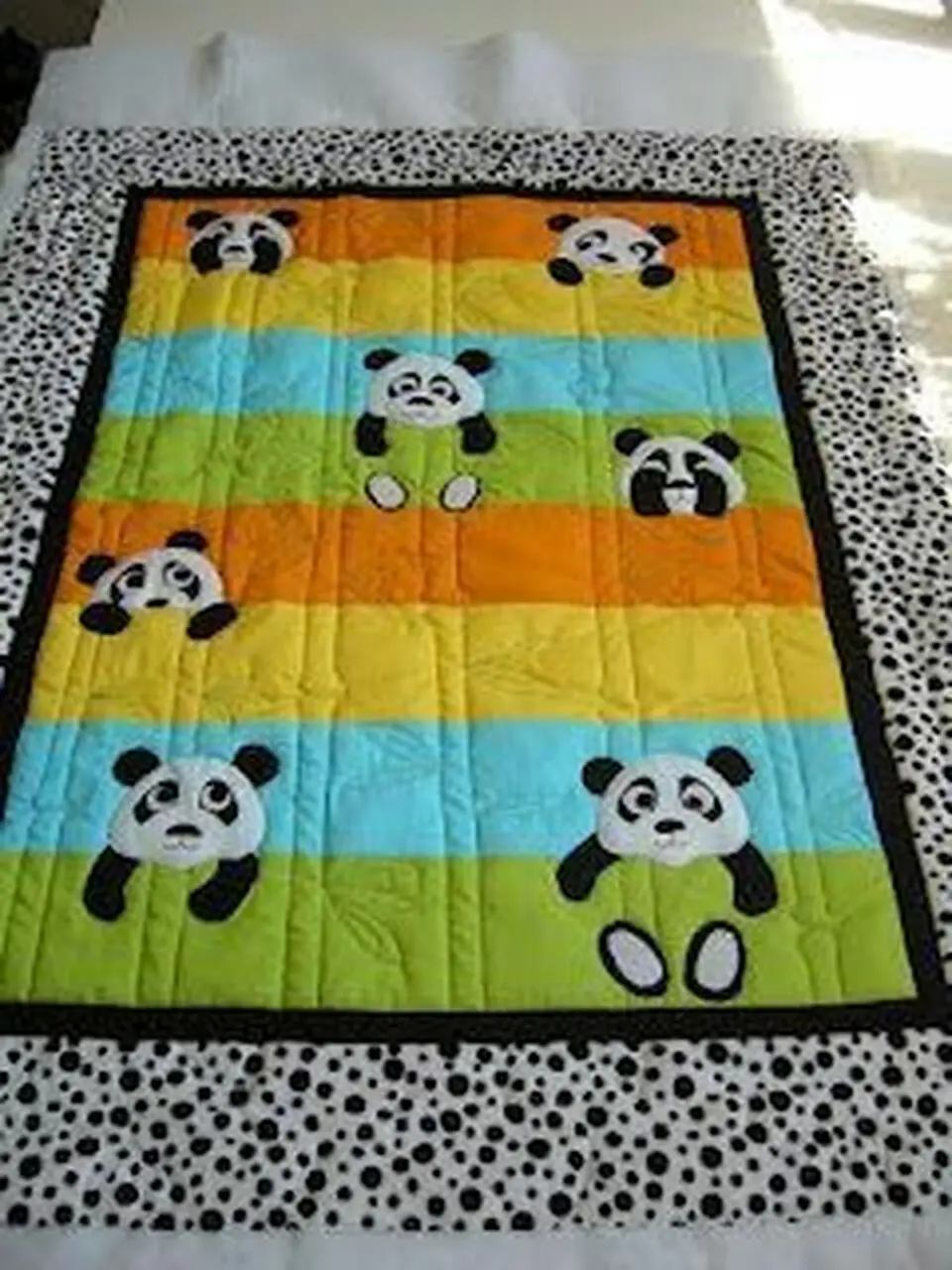 Panda Cla170643 Quilt Blanket and Home Decor