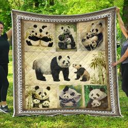 Panda Love Quilt Blanket Dhc09121612Dd and Home Decor