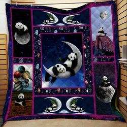 Panda Quilt Tdhvl and Home Decor