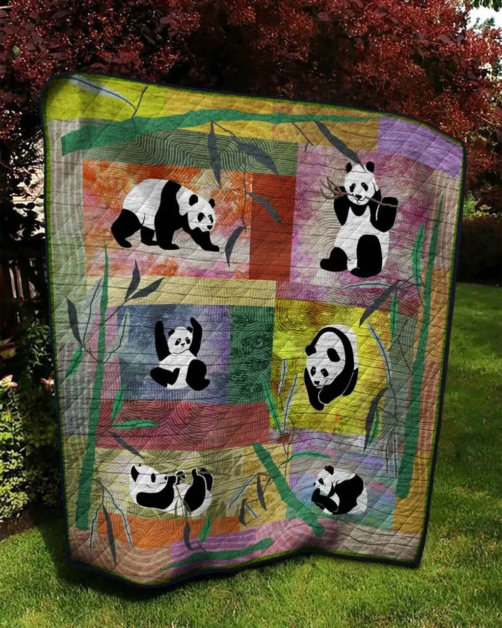 Panda Td140514 Quilt Blanket and Home Decor