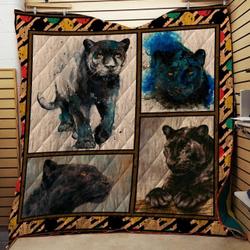 Panther Quilt Tdhol and Home Decor