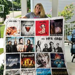 Papa Roach Albums Quilt Blanket 02 and Home Decor