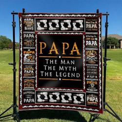 Papa The Man TD2709546 Quilt Blanket and Home Decor