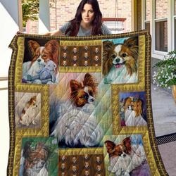 Papillon Quilt Blanket and Home Decor