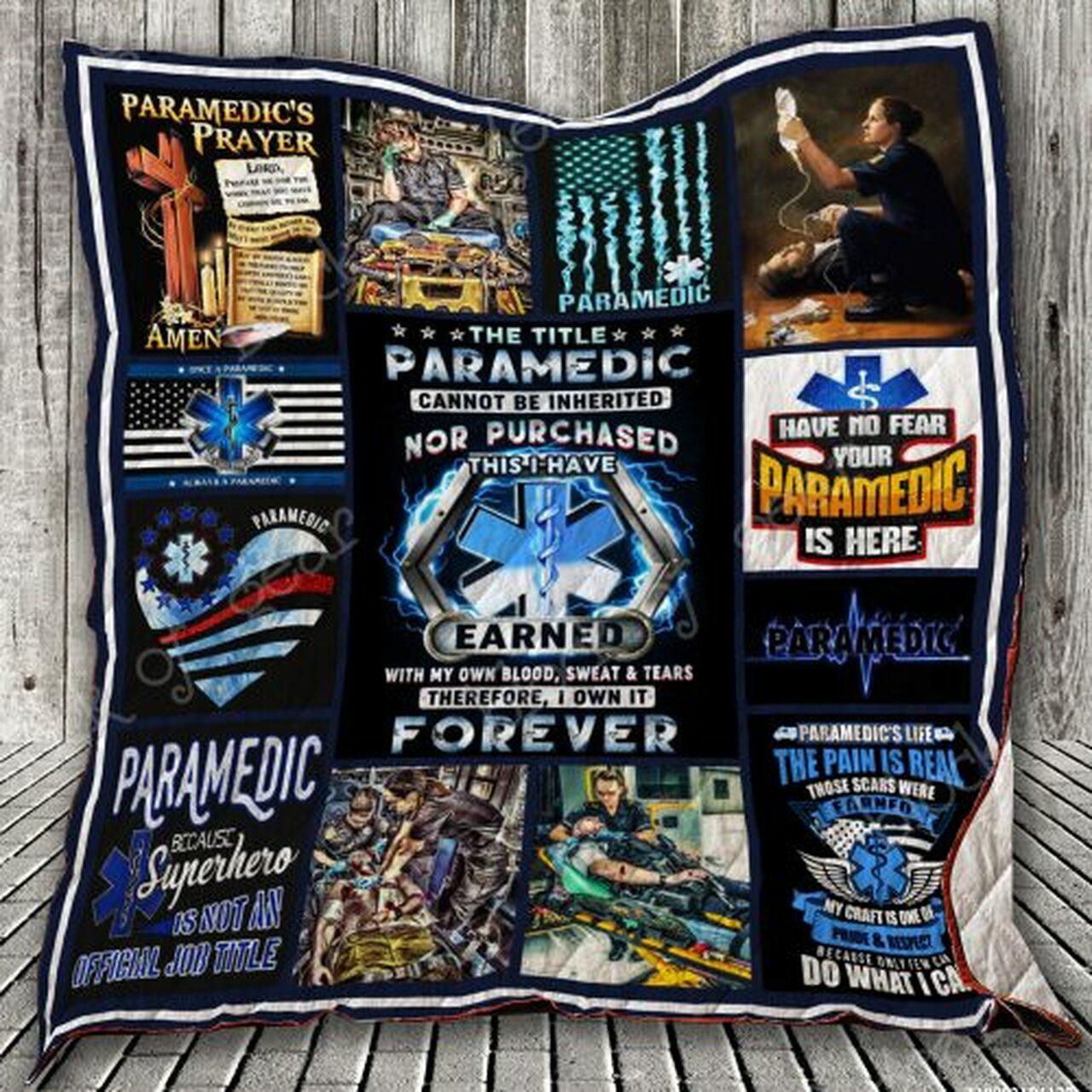 Paramedic Quilt Thb851B Quilt and Home Decor
