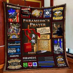 ParamedicS Prayer Quilt Blanket and Home Decor