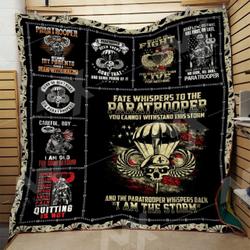 Paratrooper Quilt Blanket Dhc0910418Vt and Home Decor