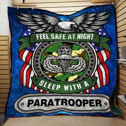 Paratrooper Quilt Blanket Dhc0910718Vt and Home Decor