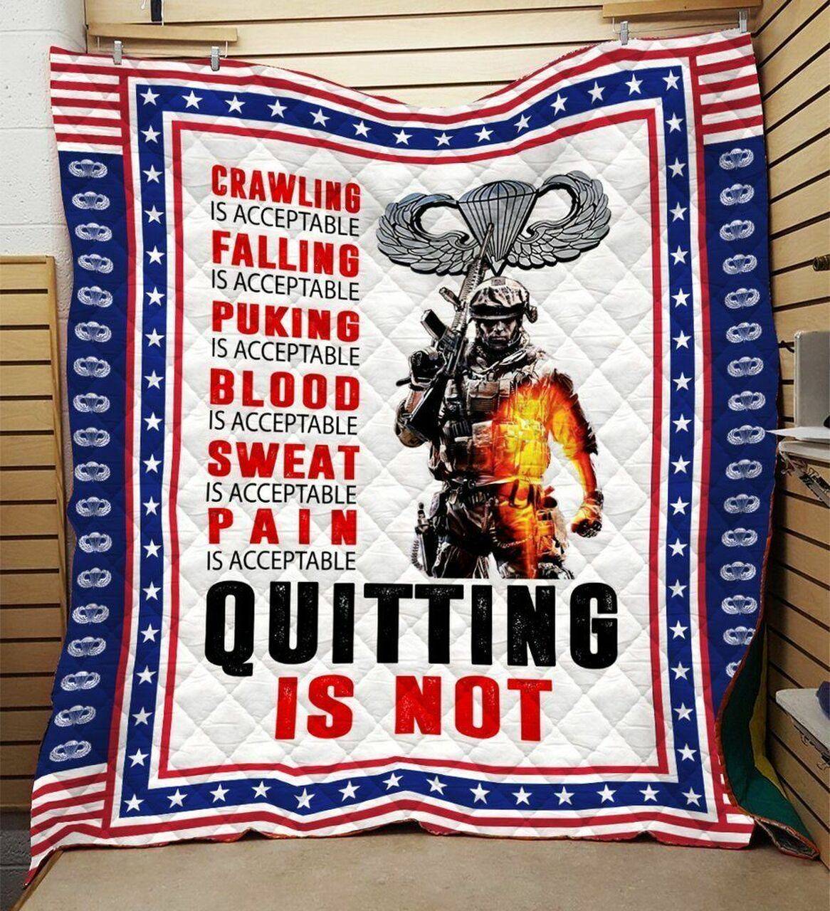 Paratrooper Quilt Hbn and Home Decor