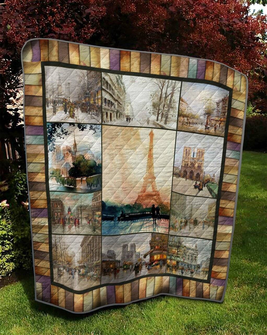 Paris Quilt Tdhfg and Home Decor