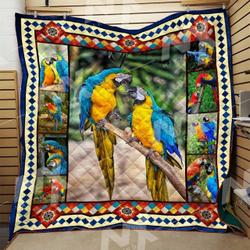 Parrot Quilt Blanket Dhc0910360Vt and Home Decor