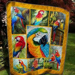 Parrot Quilt Tdhop and Home Decor