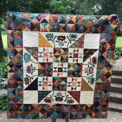 Pattern Ee Quilt Inkpyg and Home Decor