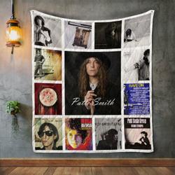 Patti Smith Album Covers Quilt Blanket and Home Decor