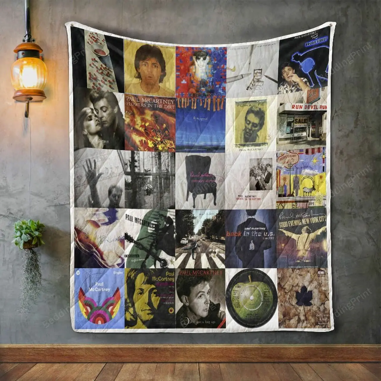 Paul Mccartney 2 Album Covers Quilt Blanket and Home Decor