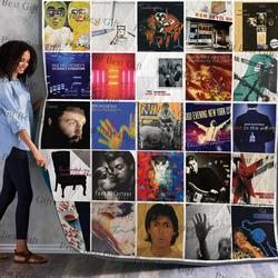 Paul Mccartney Albums Cover Poster Quilt 2 and Home Decor