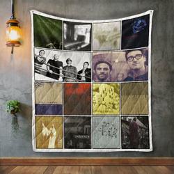 Paul Newman Album Covers Quilt Blanket and Home Decor