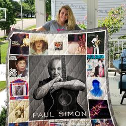 Paul Simon Poster Quilt 2 and Home Decor