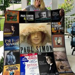 Paul Simon Quilt Blanket Hvt080622  Quilt and Home Decor