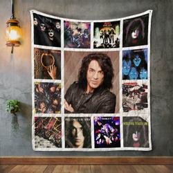 Paul Stanley Album Covers Quilt Blanket and Home Decor