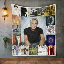 Paul Weller Album Covers Quilt Blanket and Home Decor