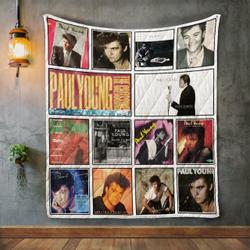 Paul Young Album Covers Quilt Blanket and Home Decor