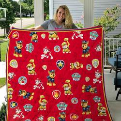 Paw Patrol For Boy Quilt Blanket and Home Decor
