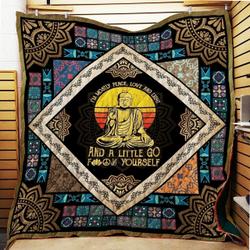 Peace Love And Light Quilt Tdhah and Home Decor