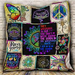 Peace Love Hippie Quilt Psl644  Quilt and Home Decor