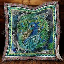 Peacock Cl19100663Mdq Quilt Blanket and Home Decor